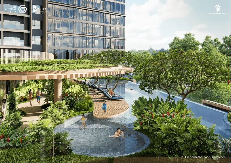 Khu mua sắm và giải trí sầm uất